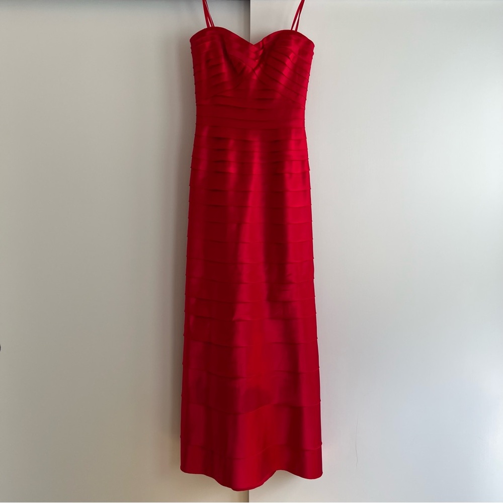 BCBG Red Maxi Gown